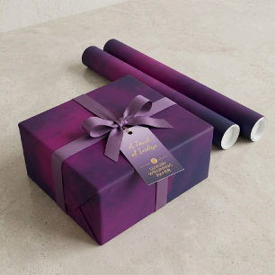 Plum Noir Dark gothic  Wrapping Paper