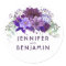Plum Purple and Lavender Floral Wedding