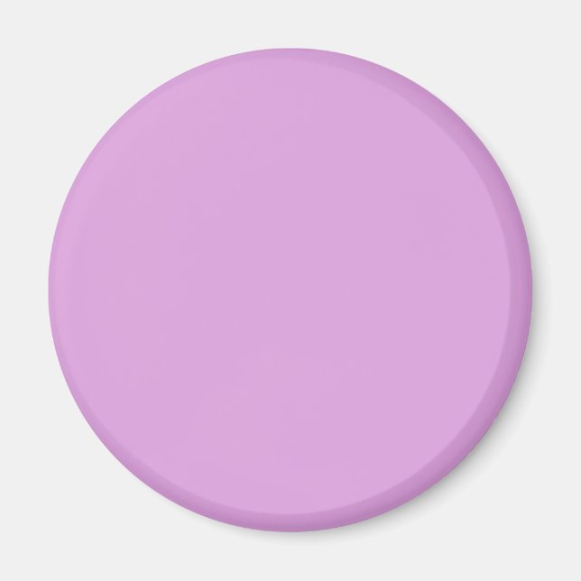 Plum Purple DDA0DD - Option to Add Name Magnet (Front)