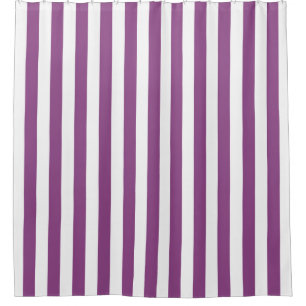 Plum Purple White Vertical Stripe NL #0