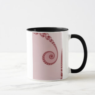 Plum Simple Spiral Mug