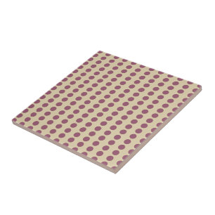 Plum Spice Moods Dots Tile