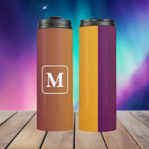 Plum Sunset - Monogram Gradient Thermal Tumbler