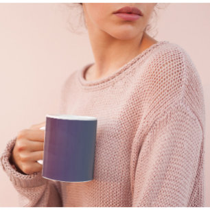 Plum Tranquillity - Elegant Plum Teal Gradient Mug