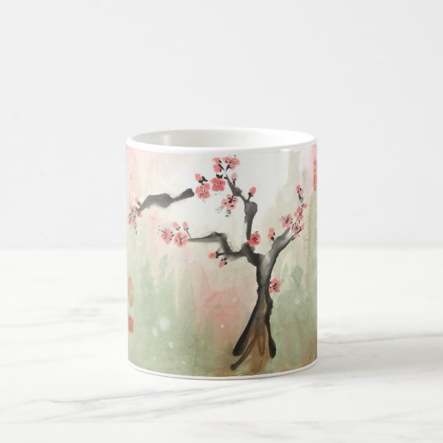 Plum Tree Coffee Mug (Center)