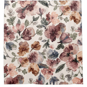 Plum Wildflower Watercolor Moody Botanical Garden
