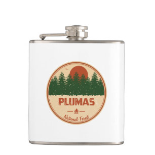 Plumas National Forest Hip Flask