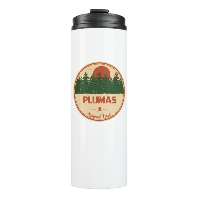 Plumas National Forest Thermal Tumbler (Front)