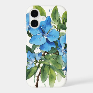 Plumbago Auriculata - Fleurs aquarelle