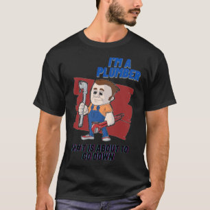 Plumber baking pirate ship birthday pirate birthda T-Shirt