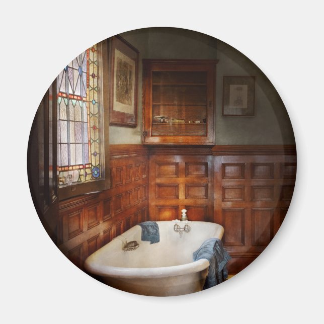 Plumber - Bath Time Magnet (Front)