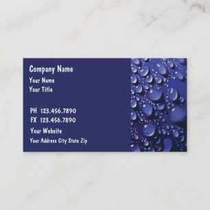 Plumber Business Card