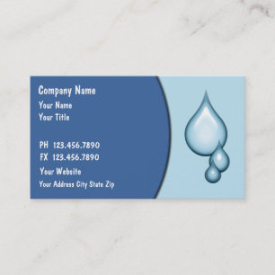 Plumber Business Card