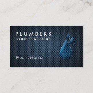 Plumber Business Card