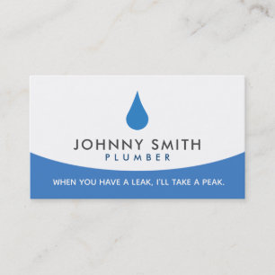 Plumber Business Cards