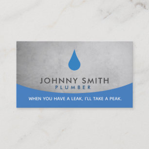 Plumber Business Cards