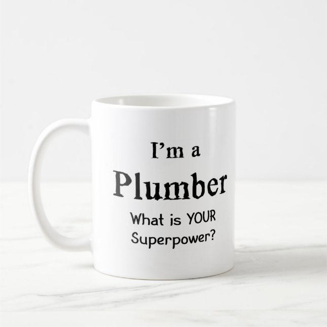 Plumber Coffee Mug (Left)