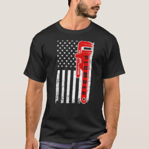 Plumber For Men Women Pipefitter Steamfitter Patri T-Shirt
