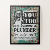Plumber - Funny Vintage Retro