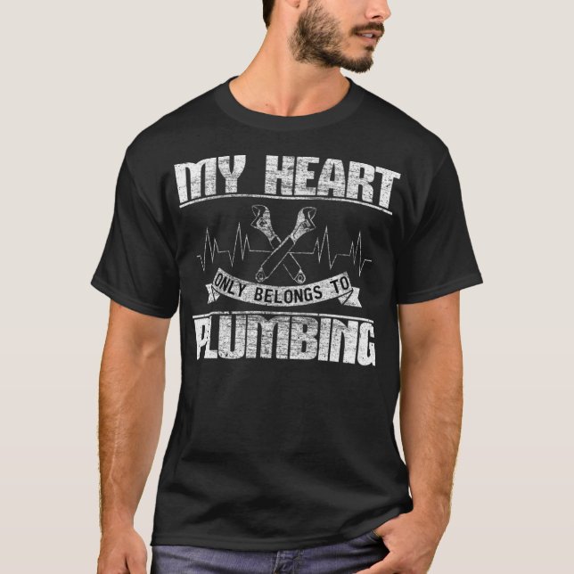 Plumber gas pipe truck boy shirt zoo birthday ecav (Front)