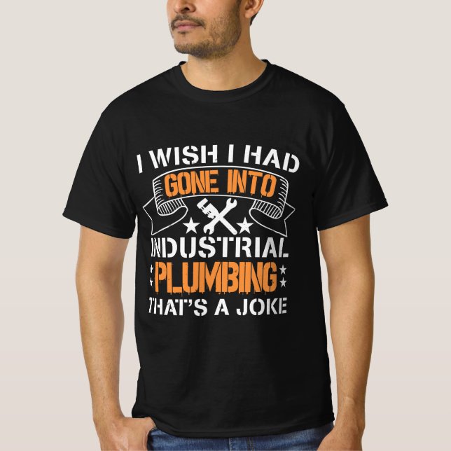 Plumber Gift Idea Plumber T-Shirt (Front)