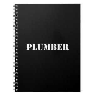 Plumber Gift Notebook