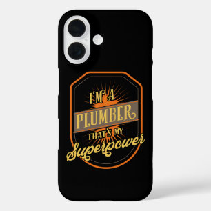 Plumber Gifts iPhone 16 Case