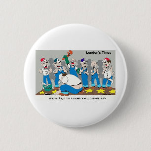 Plumber Hall Of Fame Funny Gifts Tees Collectibles 2 Inch Round Button