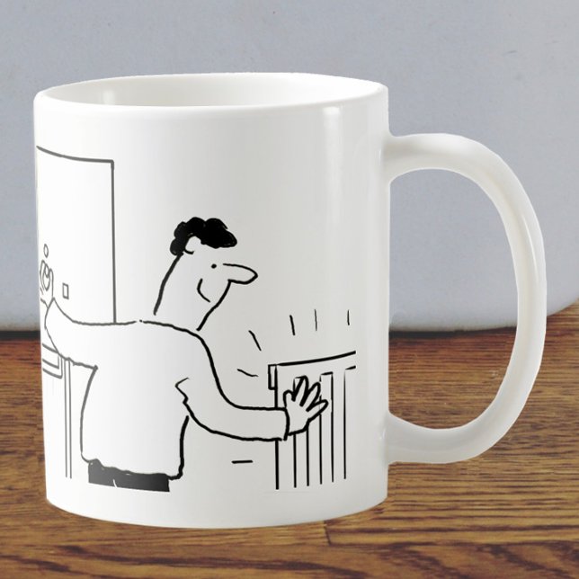 Plumber & Heating Engineer Cartoon Mug (Creator Uploaded)