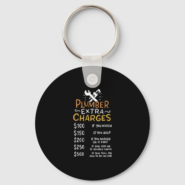 Plumber Keychain (Front)