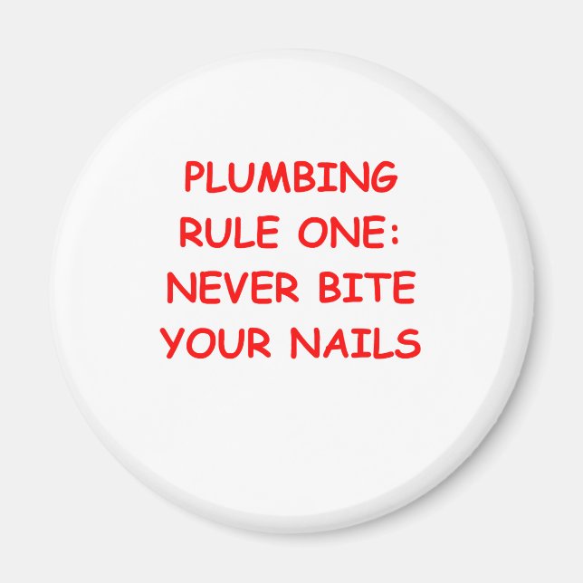 plumber magnet (Front)