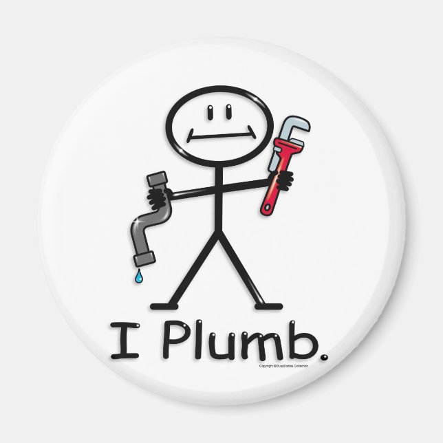 Plumber Magnet (Front)