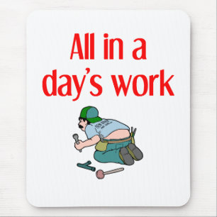 Plumber Mouse Pad