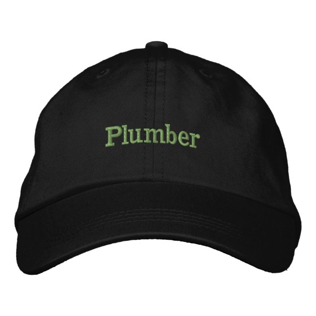 Plumber professional hat (Front)
