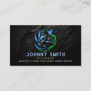 Plumber Slogans Business Cards