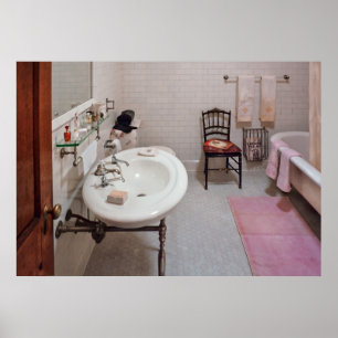 Plumber - The Bathroom Poster