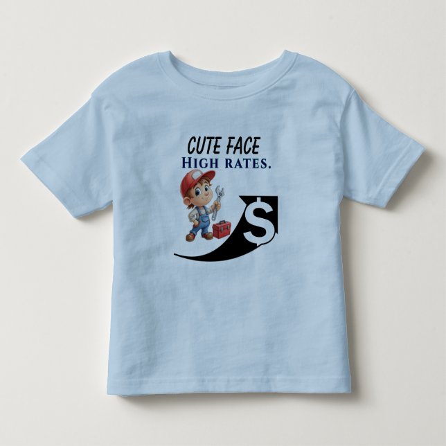 Plumber Toddler T-shirt (Front)