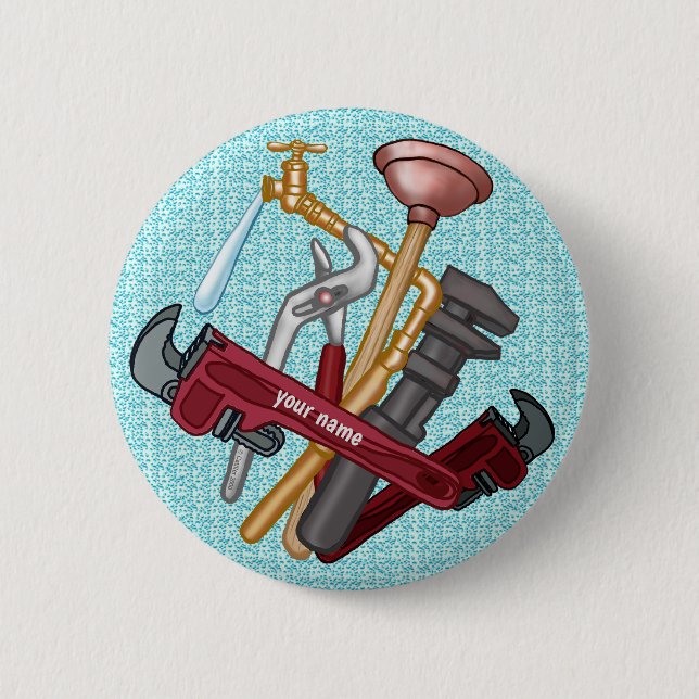 Plumber Tools  pin button (Front)