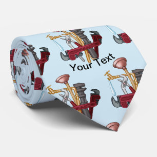 Plumber Tools Tie