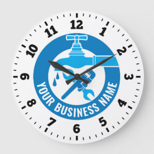 Plumber Wall Clock