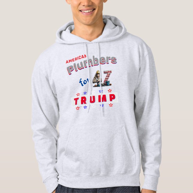 Plumbers001 T-Shirt Hoodie (Front)