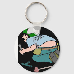 PLUMBERS CRACK KEYCHAIN