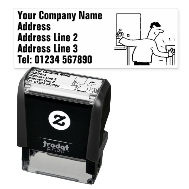 Plumbing and Heating Self-inking Stamp (Creator Uploaded)