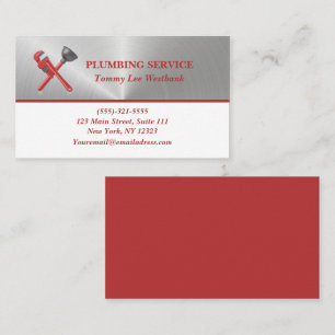 Plumbing  business card