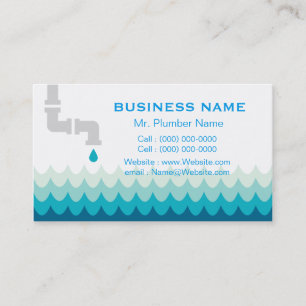 Plumbing Business Cards - 100