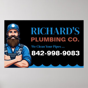 Plumbing Services Custom Poster