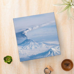 Plume Emanating From Kliuchevskoi Volcano. Binder