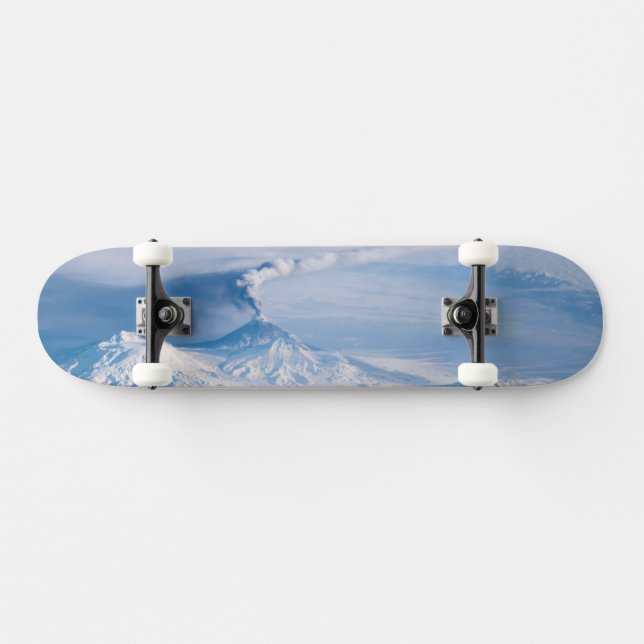 Plume Emanating From Kliuchevskoi Volcano. Skateboard (Horz)