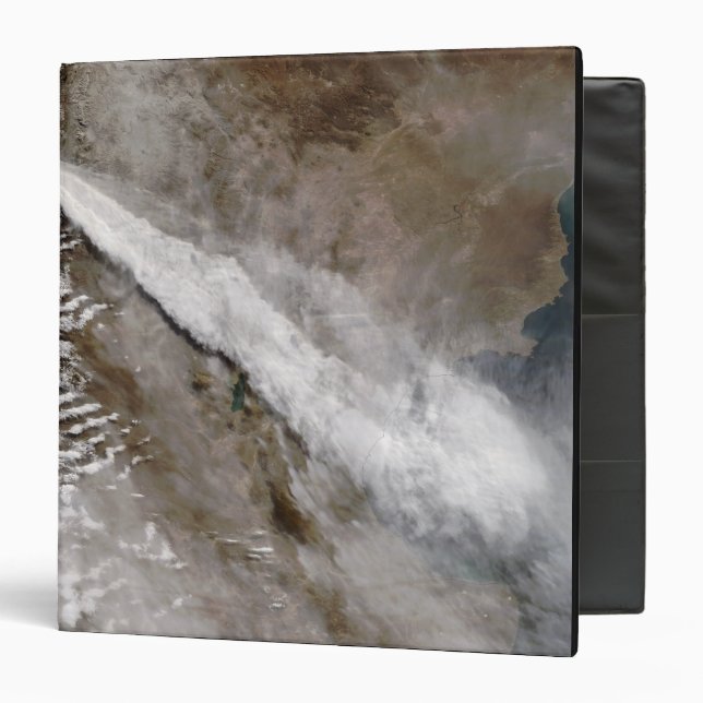 Plume from eruption of Chaiten volcano, Chile Binder (Front/Inside)