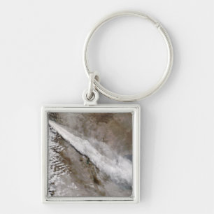 Plume from eruption of Chaiten volcano, Chile Keychain